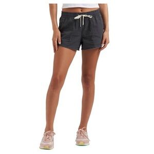 Vuori Womens ripstop cargo shorts, size small, black